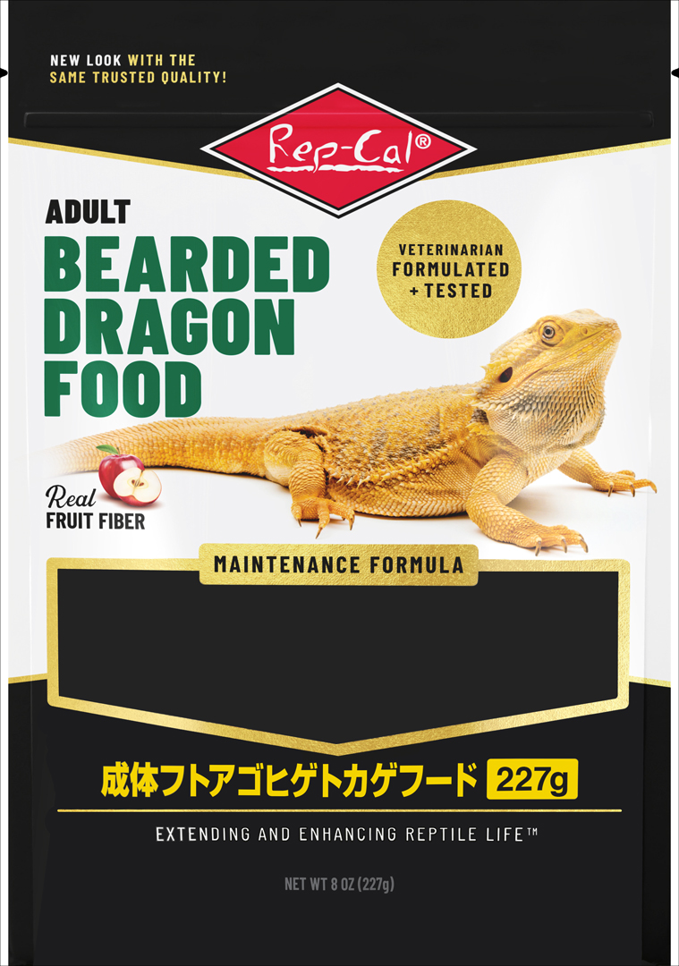 成体フトアゴヒゲトカゲフード227g パッケージ