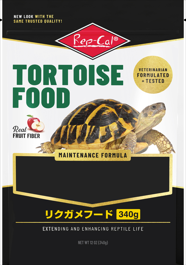 リクガメフード340g　パッケージ