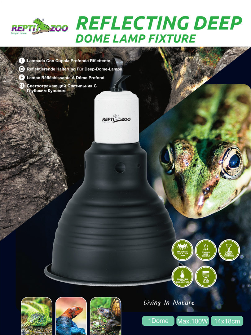 リフレクティングディープドームランプフィクスチャーRL04U　パッケージ裏面