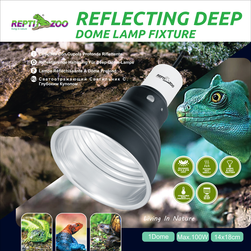 リフレクティングディープドームランプフィクスチャーRL04U　パッケージ天面