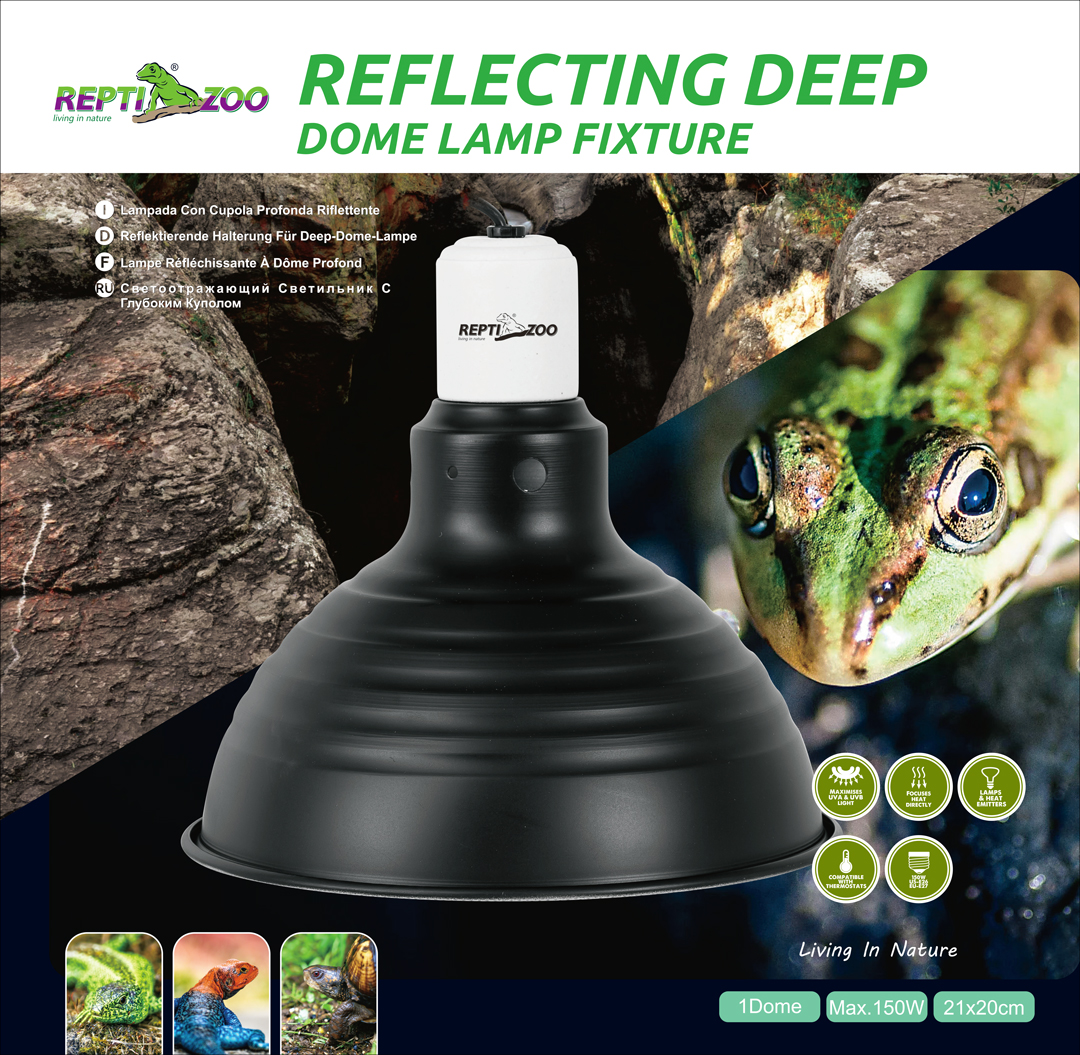 リフレクティングディープドームランプフィクスチャーRL05U　パッケージ裏面