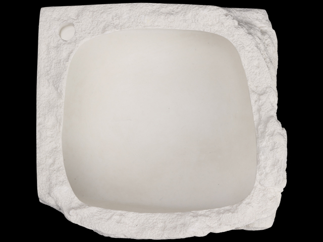 バブルディッシュSホワイト　天面