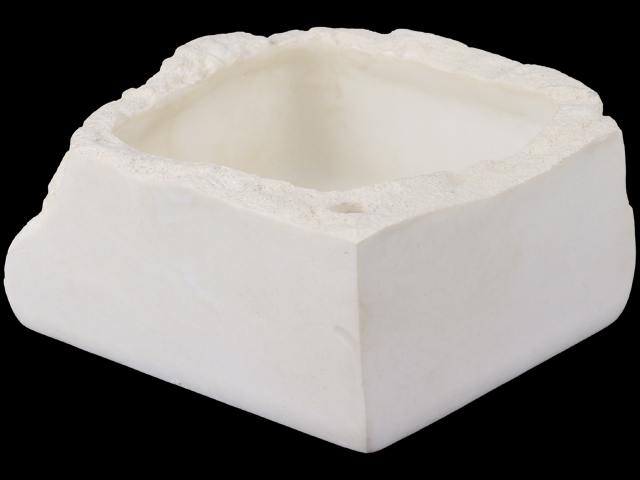 バブルディッシュSホワイト　コーナー